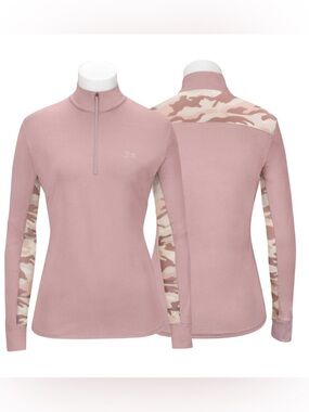 RJ CLASSICS Ella 37.5® Long Sleeve Training Shirt Pink Camouflage size M